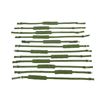 Image 2 : ASSORTED GREEN CANVAS SLINGS LOT