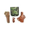 Image 1 : ASSORTED HOLSTERS AND REVOLVER GRIP LOT