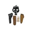 Image 2 : ASSORTED HOLSTERS, CAMERA HEAD HARNESS AND BORE LASER LOT