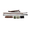 Image 1 : ASSORTED RIFLE SLINGS AND AMMO POUCHES LOT