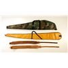 Image 2 : LEATHER SHOTGUN AMMO BELTS AND ASSORTED SOFT PADDED GUN CASES LOT