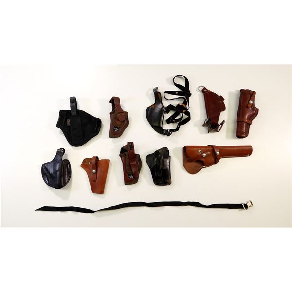 ASSORTED HOLSTERS LOT