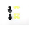Image 2 : EARMOR MAXDEFENSE HEARING PROTECTION AND VARIOUS REPLACEMENT GOGGLE LENSES LOT