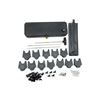 Image 2 : GUN CLEANING RODS AND ASSORTED SCOPE STANDOFFS LOT