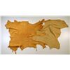 Image 2 : ASSORTED TANNED DEER HIDE PIECES LOT