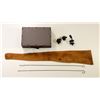 Image 2 : UNKNOWN STEEL LOCK BOX, TRIGGER LOCKS, GUN CLEANING RODS AND ETC. LOT