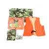 Image 1 : PRIMOS GUNHUNTER'S VEST, BUSH MASTER OUTDOORS ORANGE VEST AND ETC. LOT
