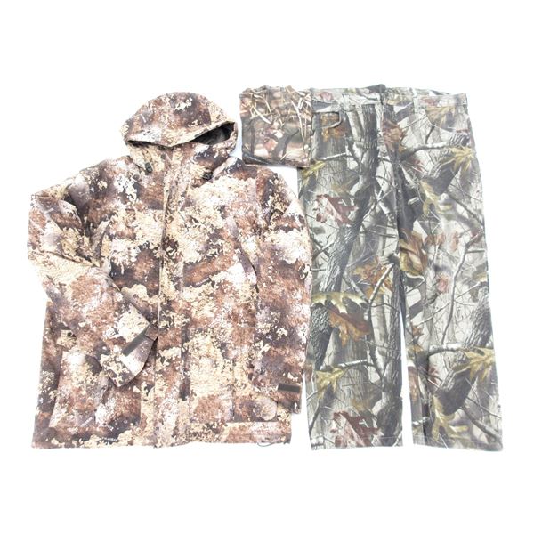 ASSORTED HUNTING CLOTHES LOT