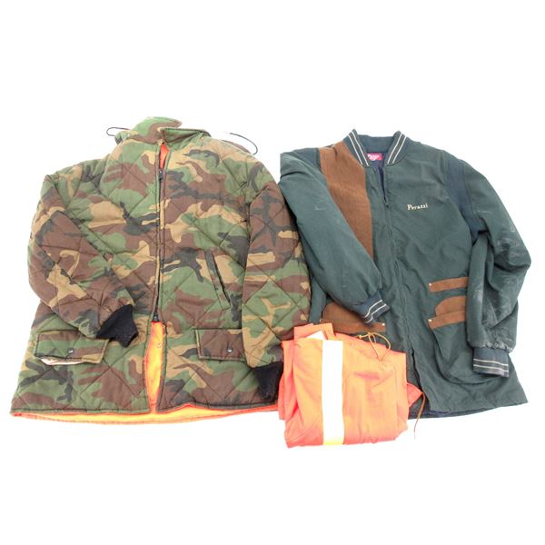 ASSORTED HUNTING COATS LOT