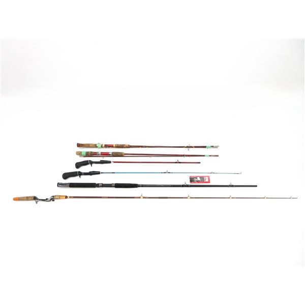 ASSORTED FISHING RODS LOT