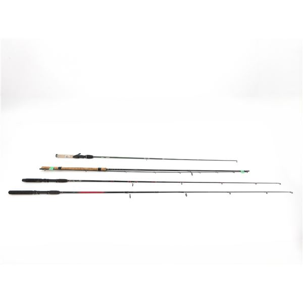 ASSORTED FISHING RODS LOT