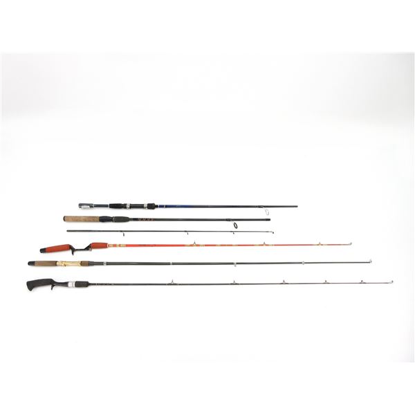 ASSORTED FISHING RODS LOT