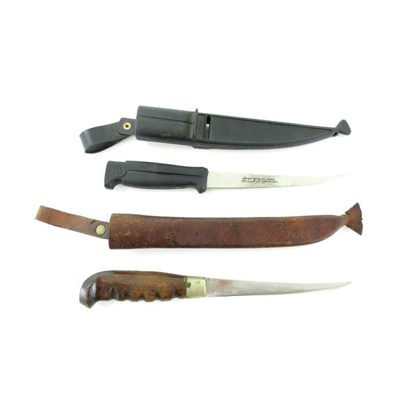 ASSORTED FILLET KNIVES LOT