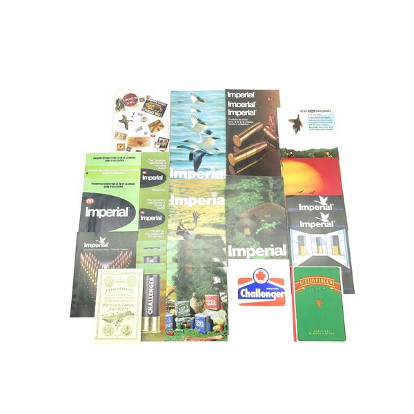 ASSORTED AMMUNITION CATALOGS LOT