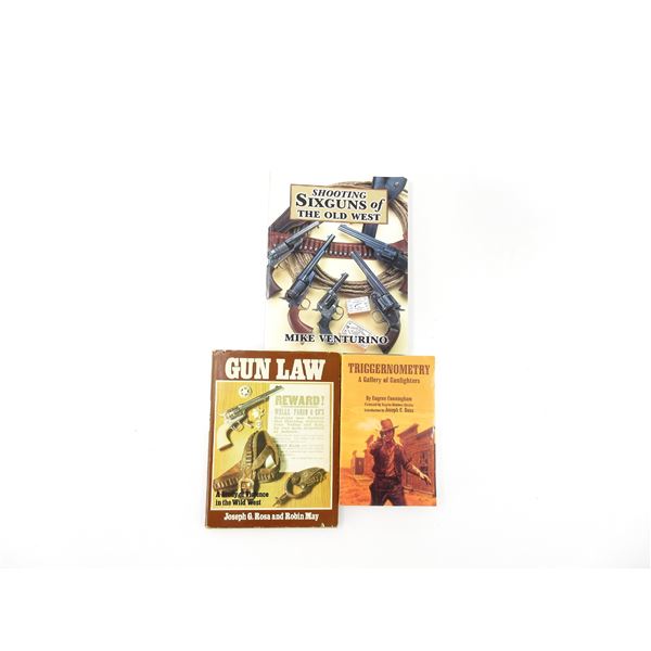 ASSORTED OLD WEST BOOKS LOT
