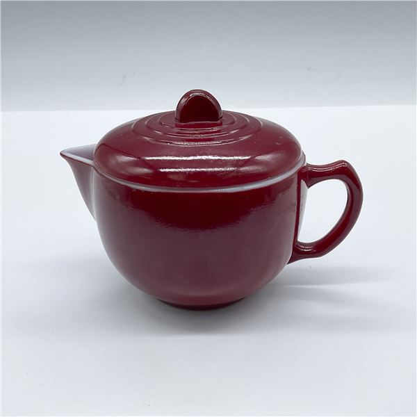 Hazel Atlas Child Milk Glass Teapot, Little Hostess Sierra