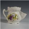 Image 2 : James Kent Ltd., Ceramic Pansy Pattern Shaving Scuttle