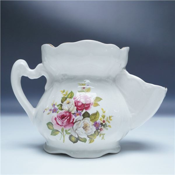 Old Foley James Kent Harmony Rose Shaving Scuttle