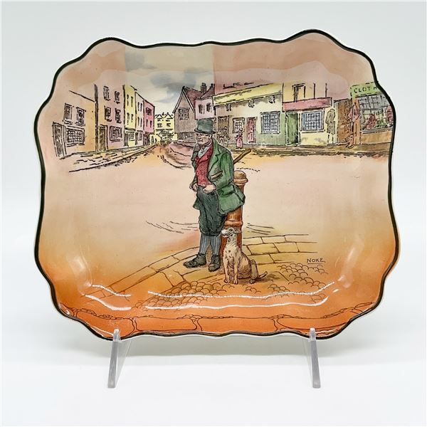 Royal Doulton Dickensware Plate, Bill Sykes D5327