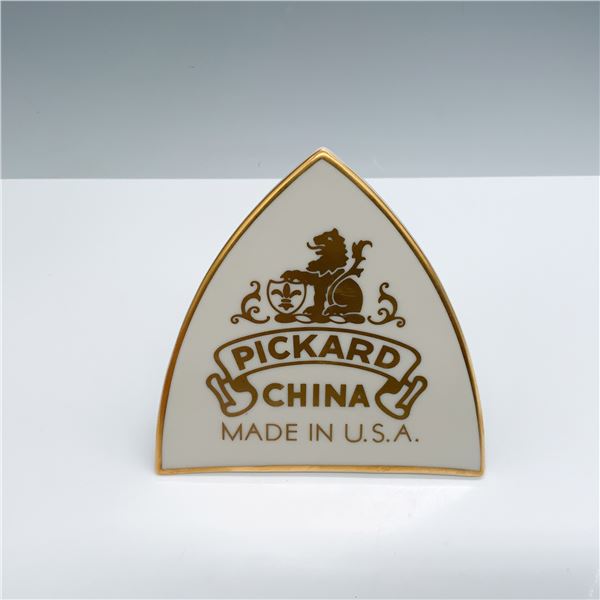 Pickard China Gold-Trimmed Display Plaque