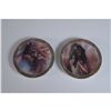 Image 1 : 2pc Bradford Editions Miniature Plates, Native Beauty Series