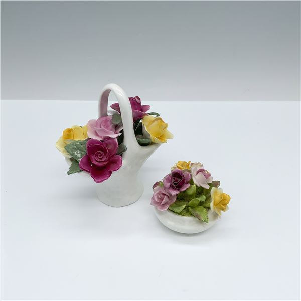 2pc Bone China Decorative Flower Arrangement