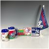 Image 1 : 5pc MLB World Series Mugs, License Plates, and Car Flag