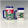 Image 8 : 5pc MLB World Series Mugs, License Plates, and Car Flag