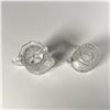 Image 4 : 2pc Glass Creamer and Teacup