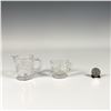 Image 5 : 2pc Glass Creamer and Teacup