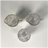 Image 2 : 3pc Glass Toy Creamers and Child's Spooner
