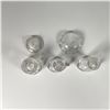 Image 3 : 4pc Glass Children's Tableware with Vine Pattern