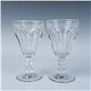 Image 2 : 6pc Cut Glass Water Goblets