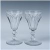 Image 3 : 6pc Cut Glass Water Goblets