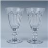 Image 4 : 6pc Cut Glass Water Goblets