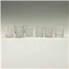 Image 1 : 6pc Early Pattern Glass Toothpick Holders
