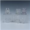 Image 1 : 6pc Pattern Glass Toothpick Holders