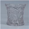 Image 5 : 6pc Pattern Glass Toothpick Holders, Tulip Shaped