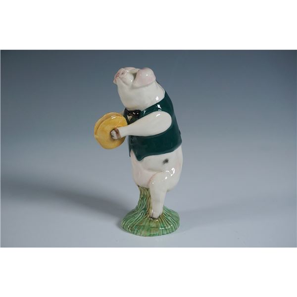 Beswick Pig Figurine George with Cymbals