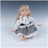 Image 1 : Crying Porcelain Sitting Doll