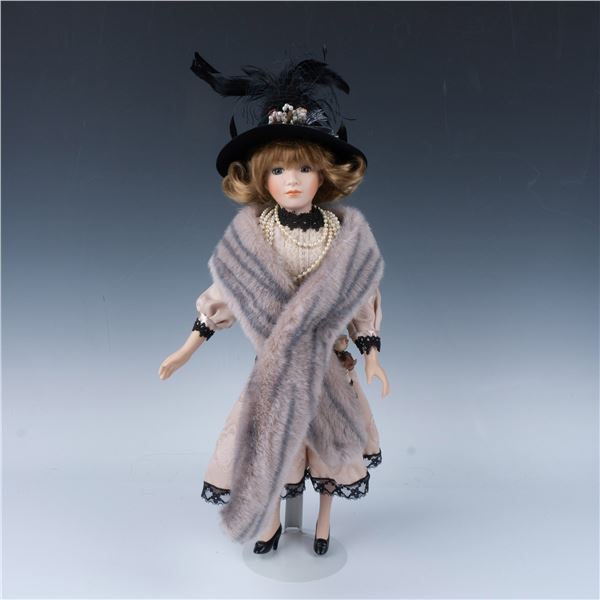 Flapper Era Inspired Porcelain Doll
