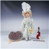 Image 3 : Mary Benner Porcelain Doll, Joseph with Violin and Stool