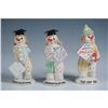 Image 1 : 3pc Beswick Little Lovables Clown Figurines Set