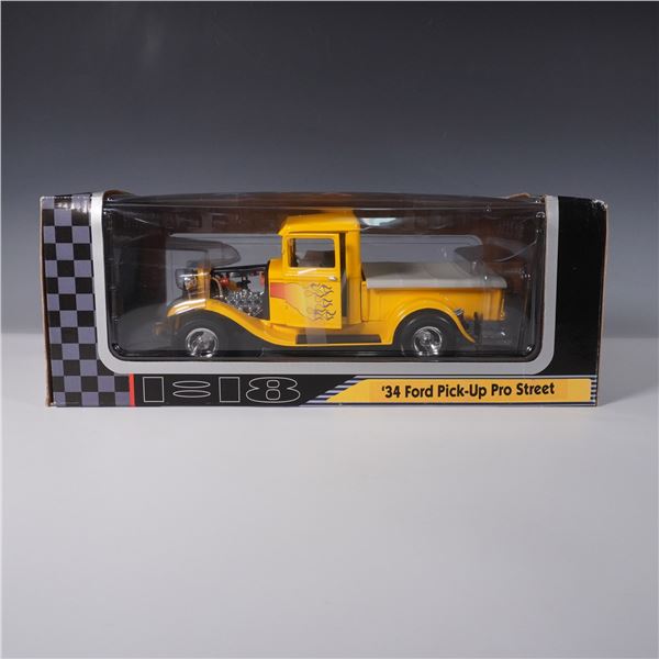 Die-Cast 1:18 Scale Model, '34 Ford Pick-Up Pro Street