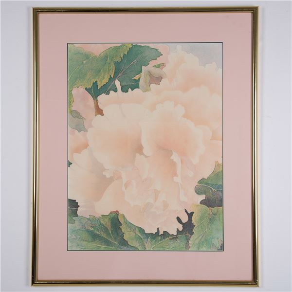Begonias by Gary Bukovnik (Aft.) Offset Print on Paper