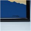 Image 2 : Framed Canvas Silhouette Painting of Figures, A Warm Day