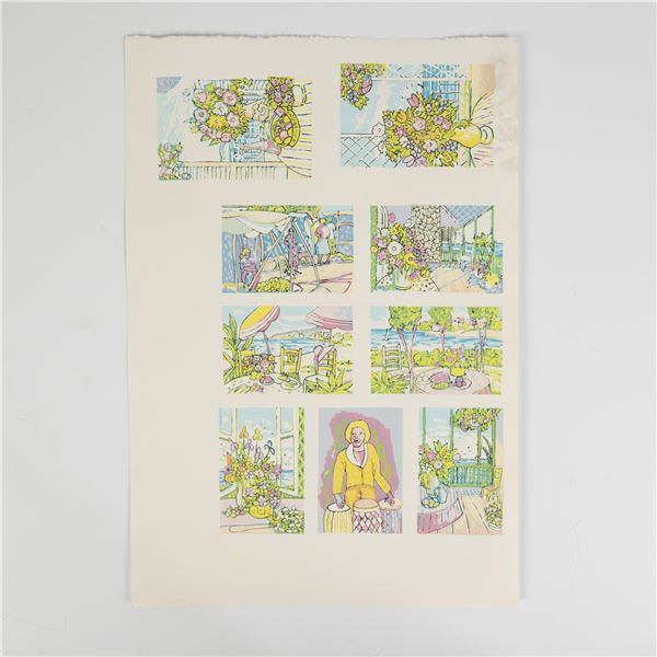 Lloyd Van Pitterson, Original Serigraph on Paper