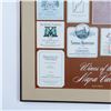 Image 5 : Wines of the Napa Valley Series Three Labels Framed Poster