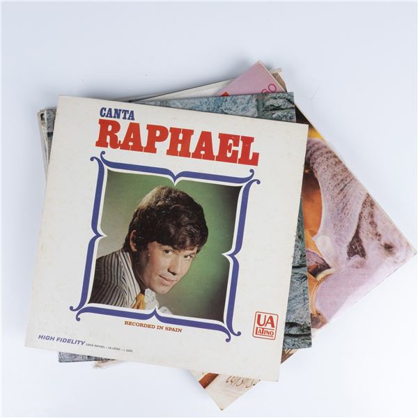 8pc Vintage Vinyl LP Collection of Mixed Music Artist