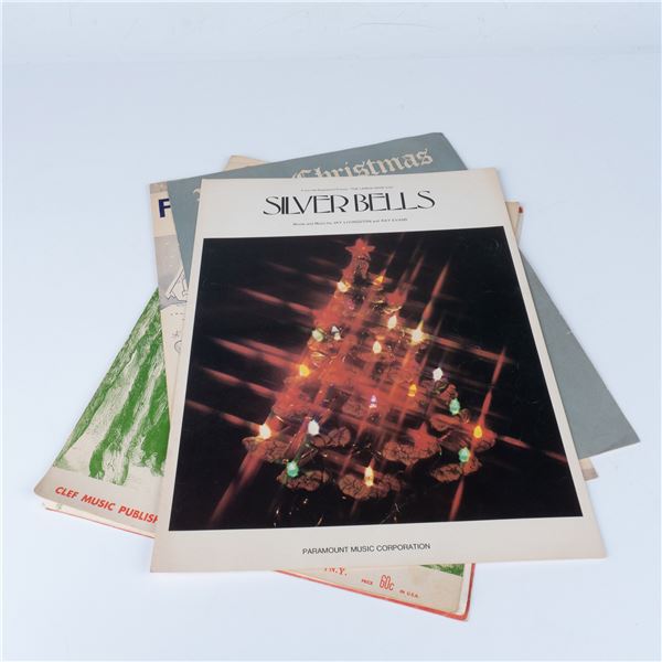 6pc Vintage Christmas Classics Sheet Music